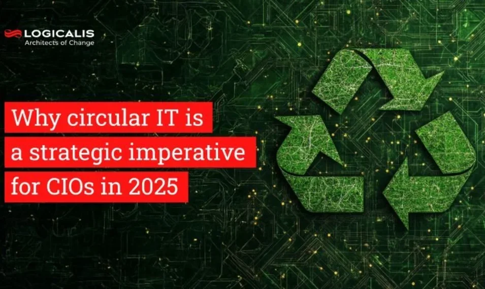 Blog image with title 'Why circular IT is a strategic imperative for CIOs in 2025'